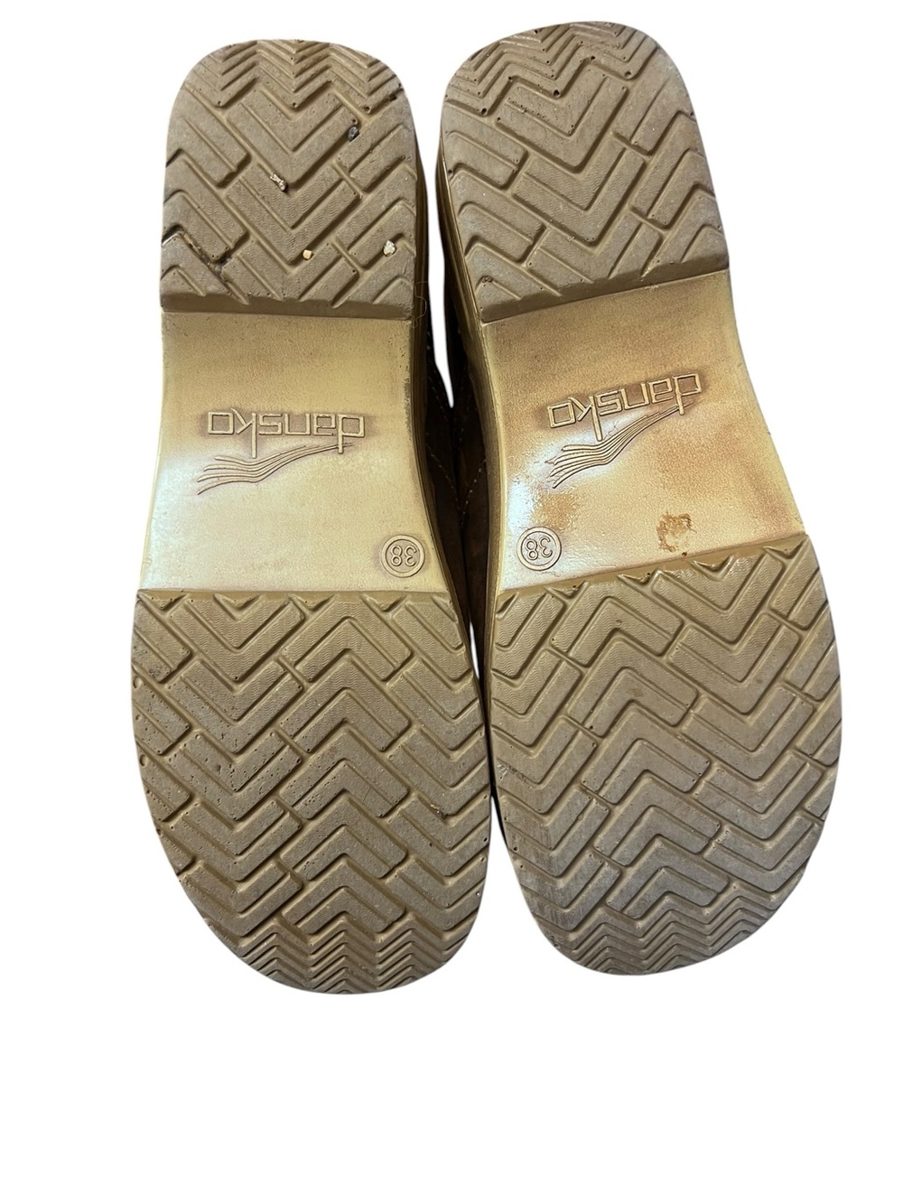 Dansko Professional Clogs Womens 38 Brown Oiled Leather Slip On Comfort Shoes - Picture 5 of 7